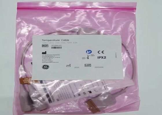 สายเคเบิลอุณหภูมิ GE Assy Dual Temp 0.5m 400 ซีรีส์เท่านั้น REF: 2016998-001