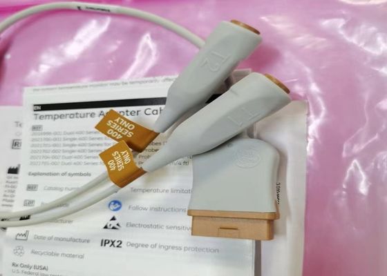 สายเคเบิลอุณหภูมิ GE Assy Dual Temp 0.5m 400 ซีรีส์เท่านั้น REF: 2016998-001