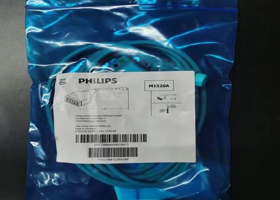 PHILIP M1520A คาเบลกระเป๋า ECG AAMI 989803103941 ความยาว 2M