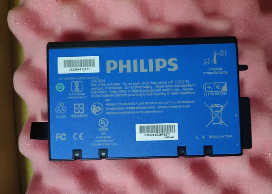 แบตเตอรี่เครื่องตรวจสอบผู้ป่วยเดิม 989803189981 สําหรับ Philip Efficia CM10 CM20