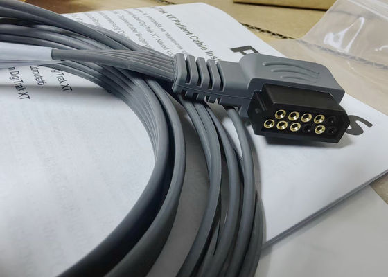 989803157491 อุปกรณ์การแพทย์อุปกรณ์ที่ใช้จ่าย สายเคเบิลสําหรับกล่อง ECG ไดนามิก การนําหัวใจ
