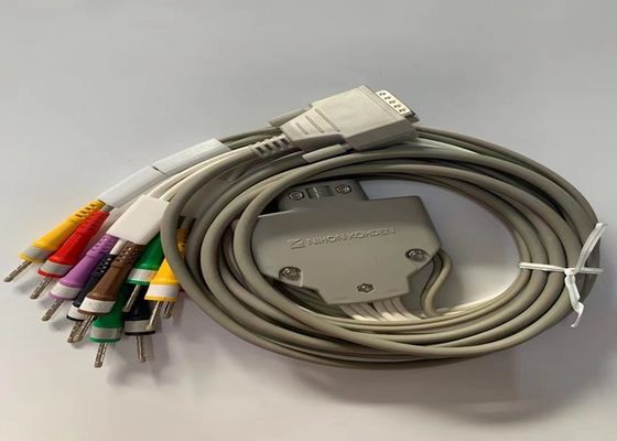 สายเคเบิล BJ-961D สําหรับเครื่องตรวจหัวใจและหัวใจ