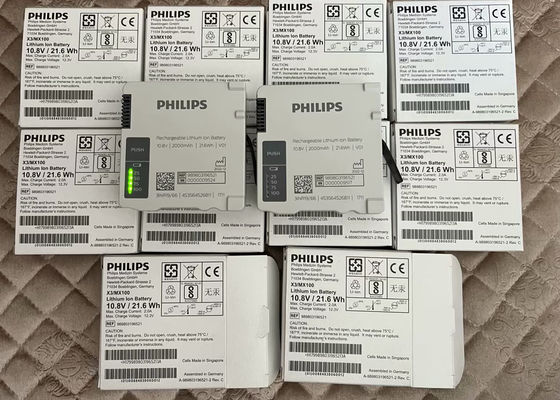 989803196521 แบตเตอรี่ไอออนลิเดียม ที่สามารถชาร์จใหม่ได้ สําหรับ Philip IntelliVue มอนิเตอร์ผู้ป่วย