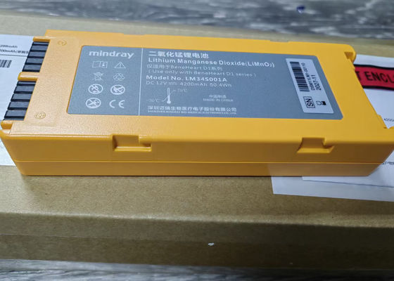 แบตเตอรี่ Li-MnO2 อุปกรณ์การแพทย์ 12V 4200mAh 115-026737-00 LM34S001A