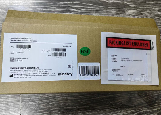 แบตเตอรี่ Li-MnO2 อุปกรณ์การแพทย์ 12V 4200mAh 115-026737-00 LM34S001A