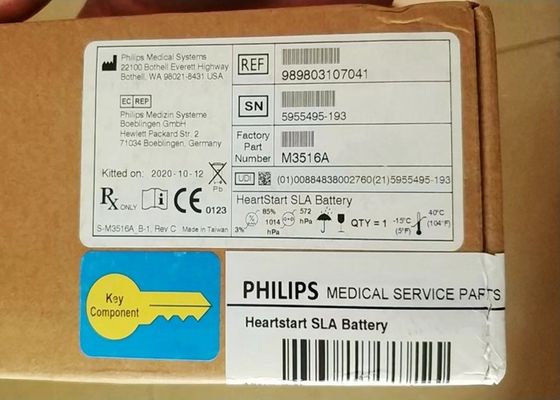 แบตเตอรี่กรดหมูปิด 989803107041 สําหรับ PHILIP M3516A Heartstart XL