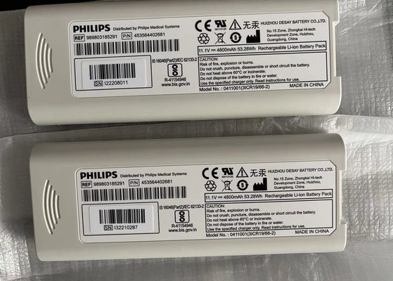 989803185291 แบตเตอรี่ Li Ion Pack สําหรับ PHILIP PageWriter TC10 อิเล็กทรอคาร์ดิโอแกรฟ