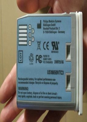 M4607A แบตเตอรี่อุปกรณ์การแพทย์ แบตเตอรี่ Li-ion สามารถชาร์จได้ 11.1V 1600mAh 17.76Wh