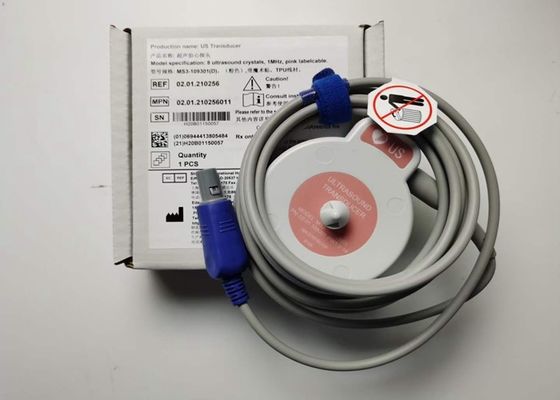 IPx8 กันน้ํา US เครื่องแปลงเสียงฉลาม 8 เครื่องแก้วฉลาม 1MHz