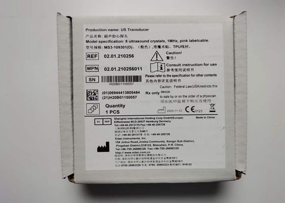 IPx8 กันน้ํา US เครื่องแปลงเสียงฉลาม 8 เครื่องแก้วฉลาม 1MHz