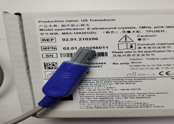 IPx8 กันน้ํา US เครื่องแปลงเสียงฉลาม 8 เครื่องแก้วฉลาม 1MHz