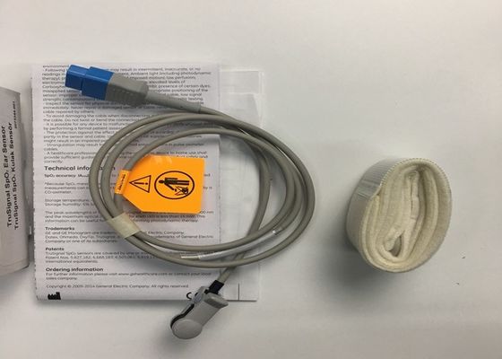 GE Ohmeda Oximetry Spo2 Ear Sensor TS-E-D 9 ปิน สามารถใช้ได้ใหม่ ไม่บุกรุก