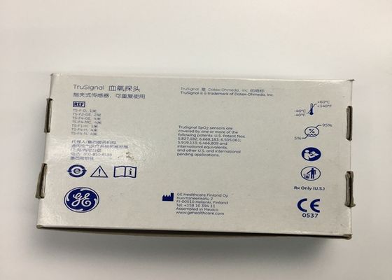 1M เครื่องใช้ในอุปกรณ์การแพทย์, GE Trusignal Spo2 Finger Sensor Ref TS-F1-H หัวกลม