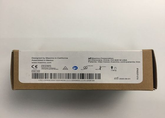 LNCS DCI SpO2 Masimo เครื่องตรวจจับสับนิ้วมือที่สามารถใช้ได้อีกครั้ง 9 ปิน Ref 1863 สําหรับผู้ใหญ่