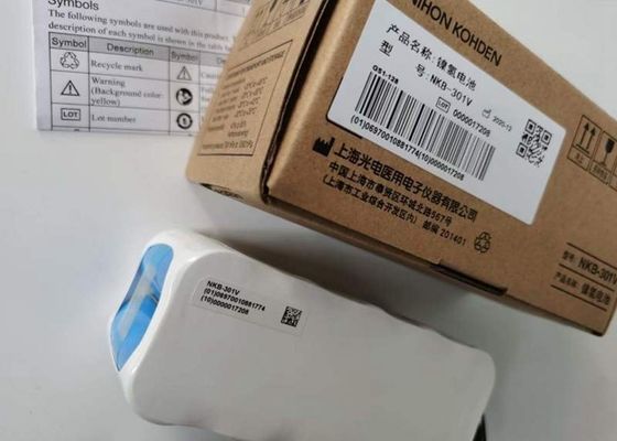 2800mAh แบตเตอรี่ชาร์จใหม่ Ni Mh, 12v Nkb 301v Nihon Kohden