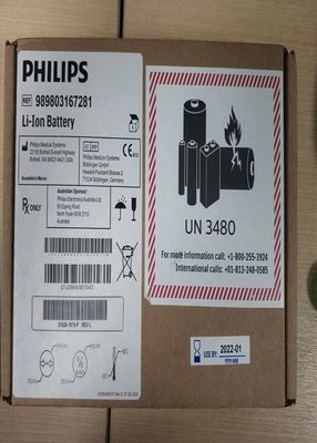 แบตเตอรี่ลิเธียมไอออน PHLIP แบบชาร์จไฟได้ XL+861290 สำหรับเครื่องกระตุกหัวใจไฟฟ้า 14.4V 6.75Ah 97Wh