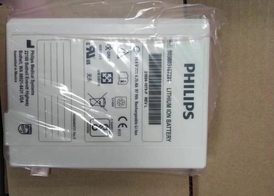 แบตเตอรี่ลิเธียมไอออน PHLIP แบบชาร์จไฟได้ XL+861290 สำหรับเครื่องกระตุกหัวใจไฟฟ้า 14.4V 6.75Ah 97Wh