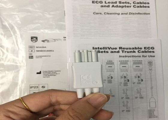 M1626A คาเบิ้ลเซ็ทนํา ECG ที่ใช้ได้หลายครั้งสําหรับโรงพยาบาล คลินิก