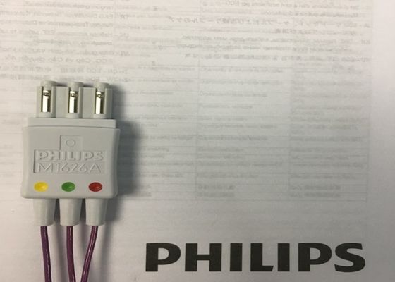 M1626A คาเบิ้ลเซ็ทนํา ECG ที่ใช้ได้หลายครั้งสําหรับโรงพยาบาล คลินิก
