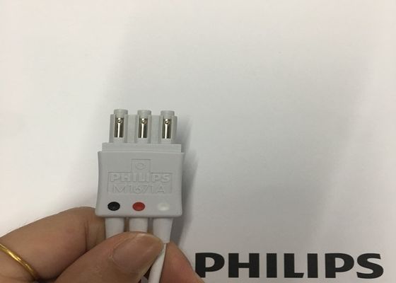 AMMI ICU ECG Lead Set Cables M1671A วัสดุ TPU สําหรับการติดตาม ECG