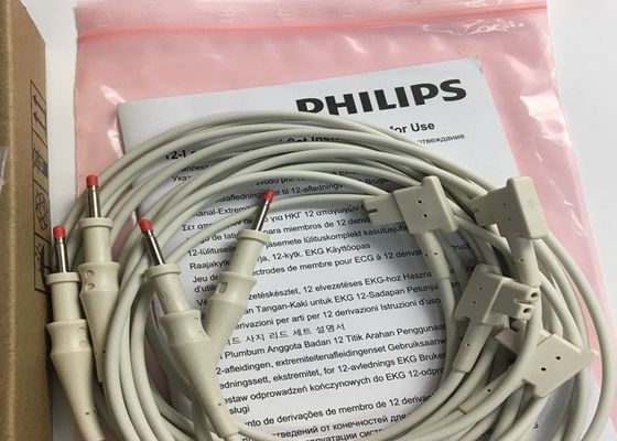 PHLIP อุปกรณ์สํารอง ECG, AMMI IEC 12 Lead อุปกรณ์สํารอง ECG ขาขา 1.4M 989803151731