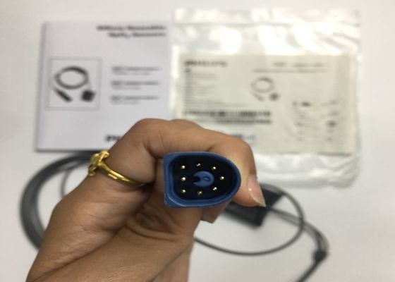 Phlip Efficia เครื่องตรวจจับ SpO2 สามารถใช้ได้อีกครั้ง หัว 8 ปิน 3M 989803160631