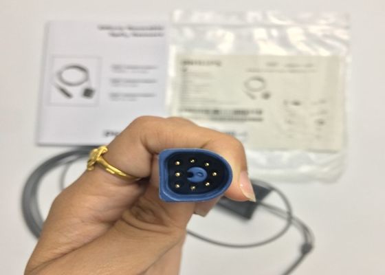 Phlip Efficia เครื่องตรวจจับ SpO2 สามารถใช้ได้อีกครั้ง หัว 8 ปิน 3M 989803160631