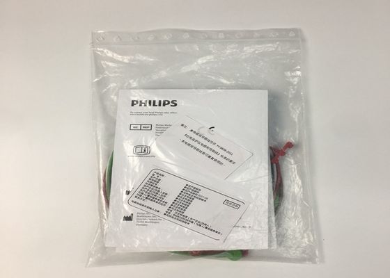Phlip M1644A Intellivue ECG Cable 5 Lead สามารถใช้ได้ใหม่ได้ 989803144991