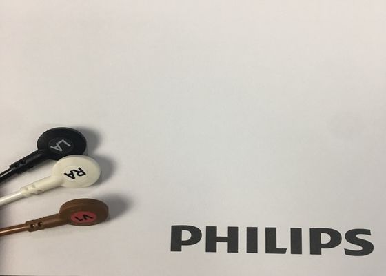 Phlip M1644A Intellivue ECG Cable 5 Lead สามารถใช้ได้ใหม่ได้ 989803144991