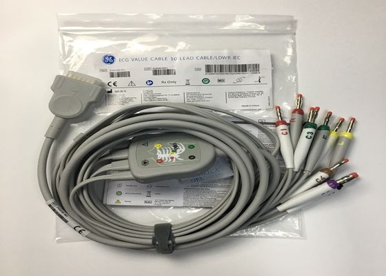 10 ส่วนสํารอง ECG โคบ GE2104726-001 มาตรฐาน EU