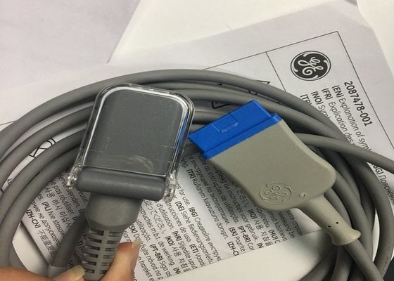 Trusingnal Peditip GE Spo2 Sensor สามารถใช้งานได้อีกครั้ง Ts-Sp-D 9 ปิน สําหรับอุปกรณ์การแพทย์