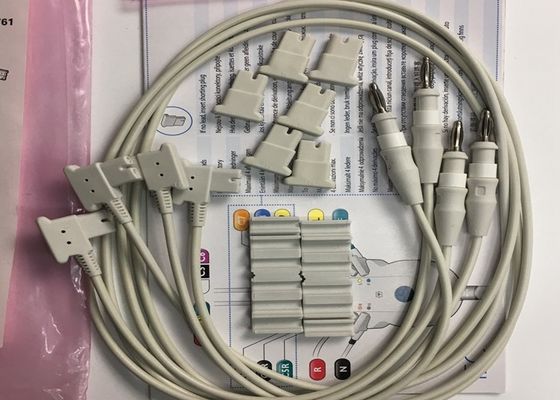 989803151761 อุปกรณ์การแพทย์ที่ใช้ได้ 4 สายต่อสําหรับ TC50 Phlip ผู้ป่วยติดตาม