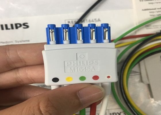 M1645A IntelliVue อุปกรณ์การแพทย์อะไหล่ สายเคเบิล 5 Leadset