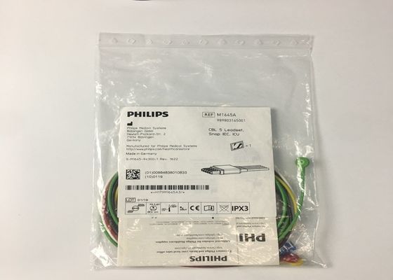 M1645A IntelliVue อุปกรณ์การแพทย์อะไหล่ สายเคเบิล 5 Leadset