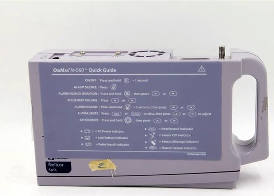 ใช้  N-550 Pulse Oximeter พกพาสําหรับอุปกรณ์การแพทย์