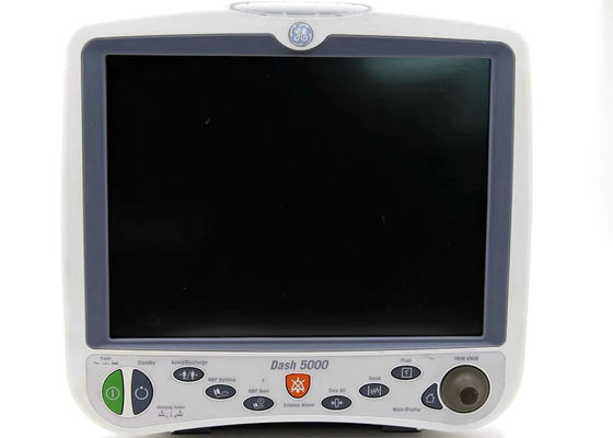 เครื่องตรวจสอบผู้ป่วยที่ใช้ทางการแพทย์ เครื่องตรวจสอบ GE Dash 5000 พร้อมบริการบํารุงรักษา