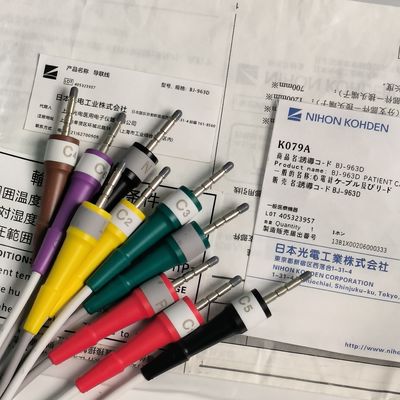 BJ-963D อุปกรณ์ใช้ในอุปกรณ์การแพทย์ NIHON KOHDEN สายเคเบิลผู้ป่วย