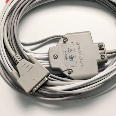 BJ-963D อุปกรณ์ใช้ในอุปกรณ์การแพทย์ NIHON KOHDEN สายเคเบิลผู้ป่วย