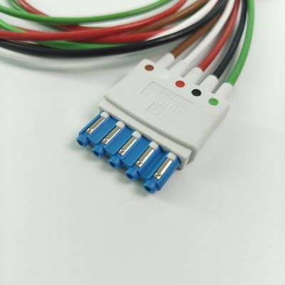 989803144991 อุปกรณ์เสริมติดตามผู้ป่วย PHILIP CBL 5 Leadset Snap AAMI ICU REF M1644A