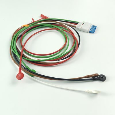PHILIP โมเนอร์ผู้ป่วย อุปกรณ์การแพทย์ สินค้าใช้ได้ CBL 5 Leadset Snap AAMI ICU REF M1644A 989803144991