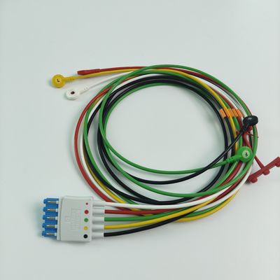 PHILIP ปิดตัวตรวจสอบผู้ป่วย CBL 5 แท้ Leadset Snap IEC ICU REF M1645A