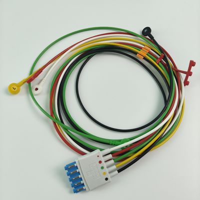 PHILIP ปิดตัวตรวจสอบผู้ป่วย CBL 5 แท้ Leadset Snap IEC ICU REF M1645A