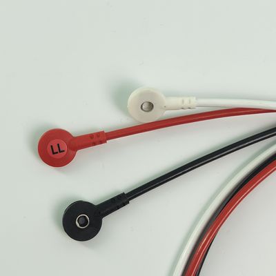 REF M1673A PHILIP ติดตามผู้ป่วย CBL 3 Leadset Snap AAMI ICU PN 989803145111