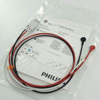 REF M1673A PHILIP ติดตามผู้ป่วย CBL 3 Leadset Snap AAMI ICU PN 989803145111