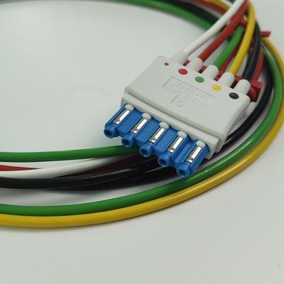 PHILIP โมเนอร์ผู้ป่วย อุปกรณ์การแพทย์ ภัณฑ์ใช้ CBL 5 Leadset Grabber IEC ICU REF M1971A 989803125851