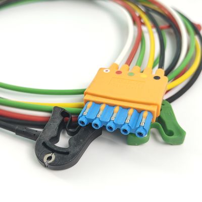 989803125871 อุปกรณ์การแพทย์ที่ใช้ได้ PHILIP มอนิเตอร์ผู้ป่วย CBL 5 แอล์ดเซ็ท Grabber IEC OR REF M1974A