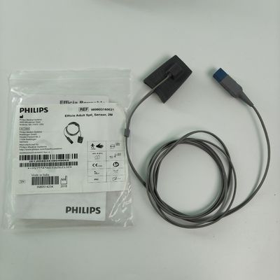 REF 989803160621 Philip Efficia ผู้ใหญ่ Spo2 เซนเซอร์ความยาว 2M