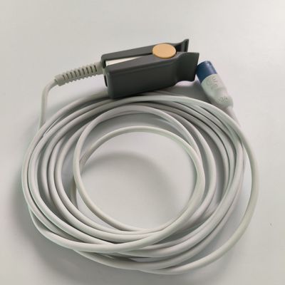 PHILIP แท้ M1196A สามารถใช้ได้อีกครั้งสําหรับผู้ใหญ่ SpO2 คลิปเซ็นเซอร์ 3m REF 989803128631