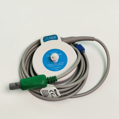ติดตามลูกจรและการหดตัวของมดลูก TOCO Probe 6 Pin Single Slot Blue Model MS3-31527