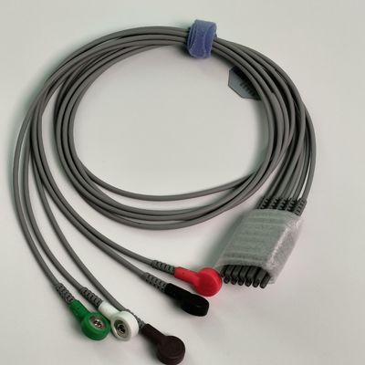 IT20 ECG Telemetry Lead Wire Five Lead American Standard Buckle Style REF EL05DASY1 การตรวจสอบความลับของสายไฟฟ้า